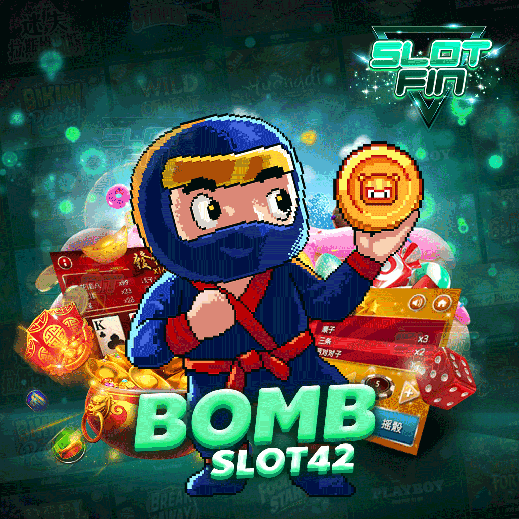 bombslot42 เกมการเดิมการพันที่มีคนเล่นเป็นจำนวนมาก แตกรัว แจกรัว