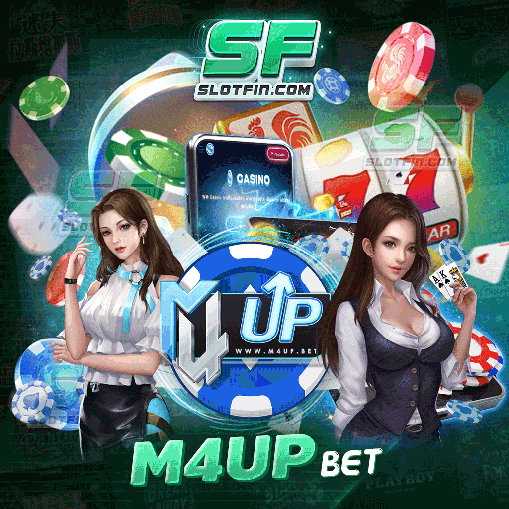 m4up bet สมัครสล็อต 1 แอค เล่นได้ทั้งปีและไม่มีค่าใช้จ่าย